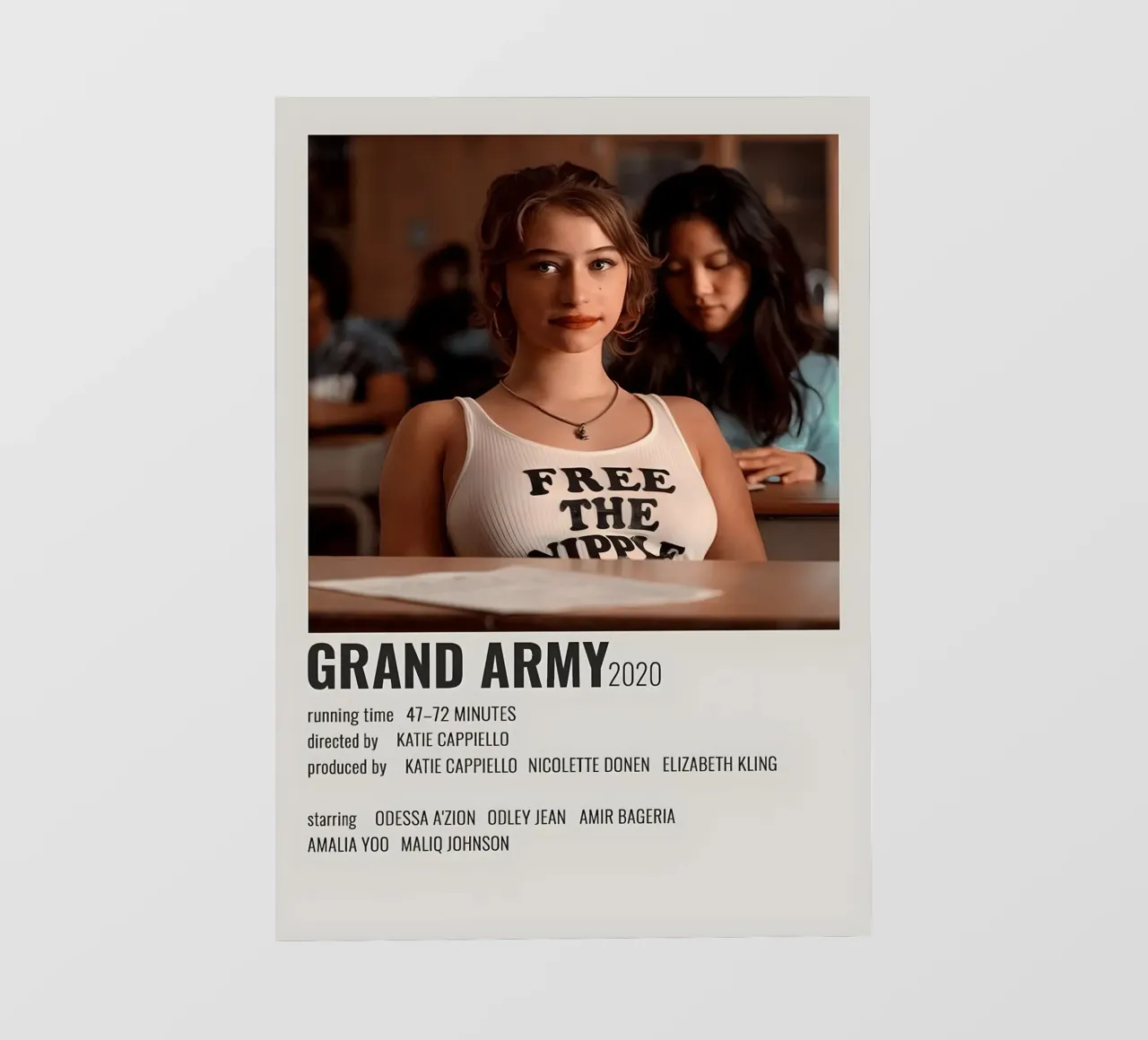 GRAND ARMY 2020 telo in pvc da MVFminimalist