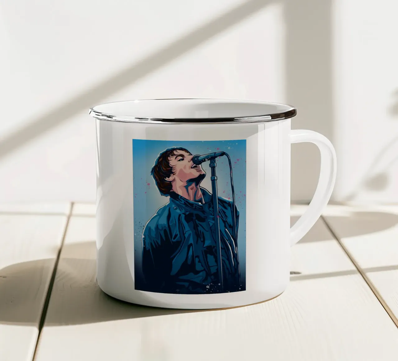 Vibrazioni del tour Live Forever tazza in smalto da volth