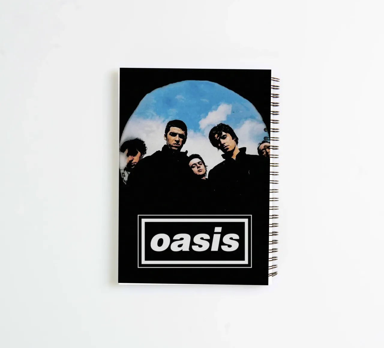 Don’t Look Back Lights spiral notebook by volth