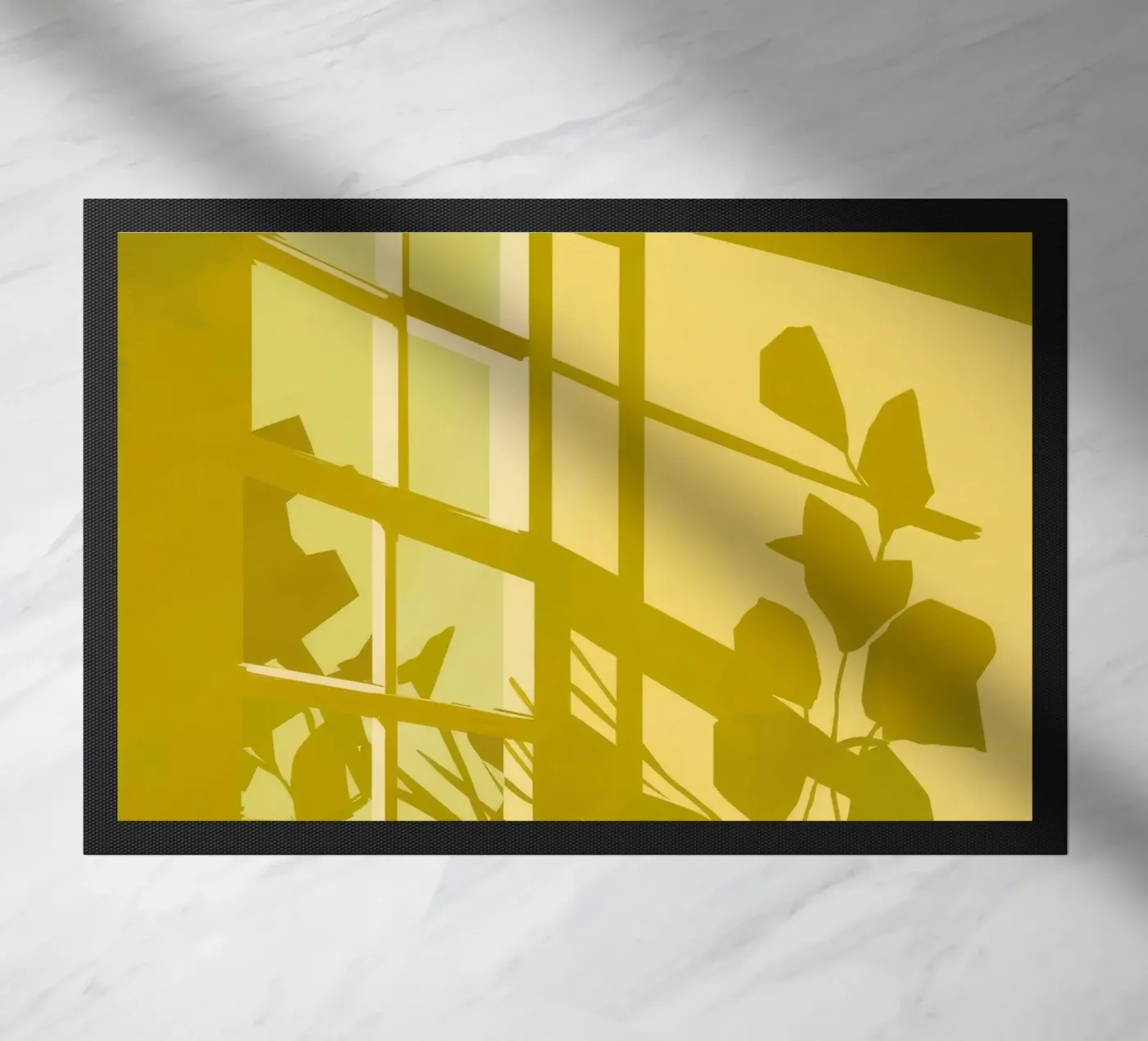 Window Shadowplay doormat by Pan Denim