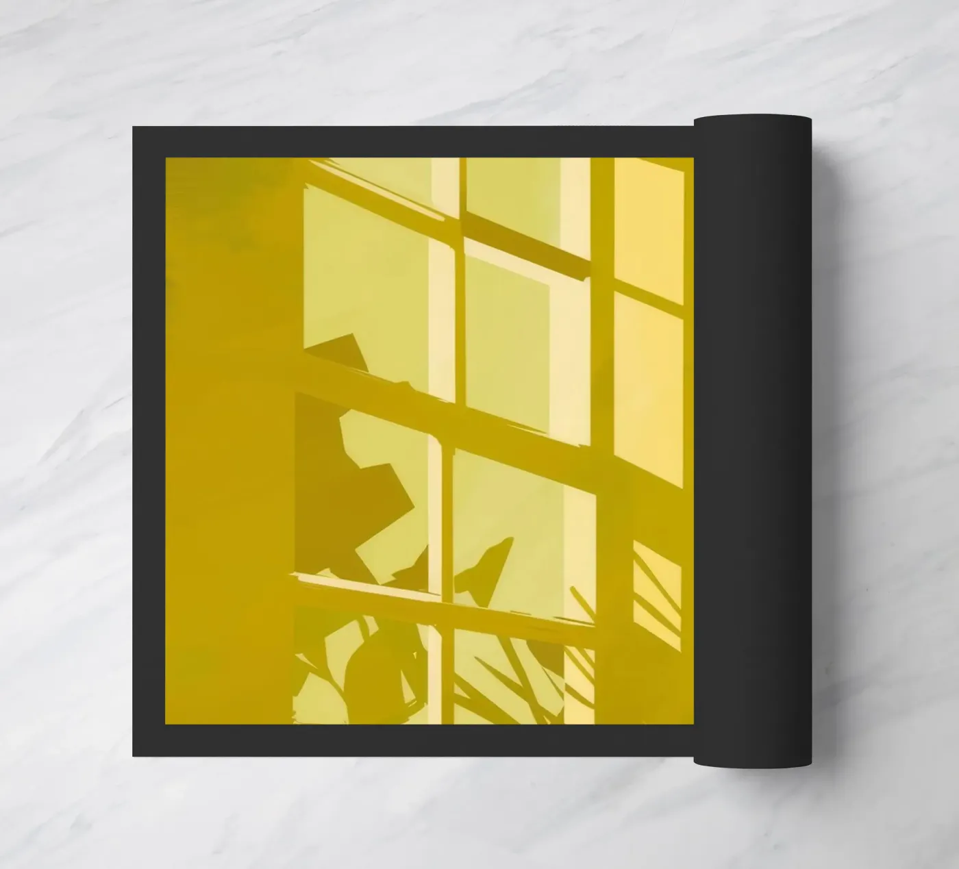 Window Shadowplay doormat by Pan Denim