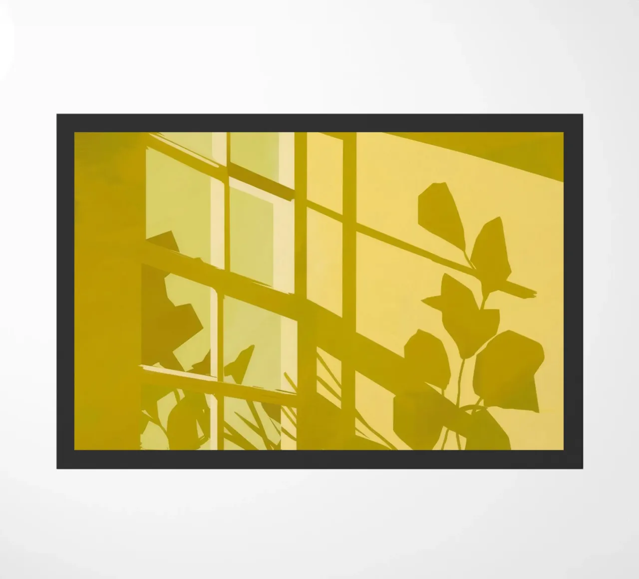 Window Shadowplay doormat by Pan Denim