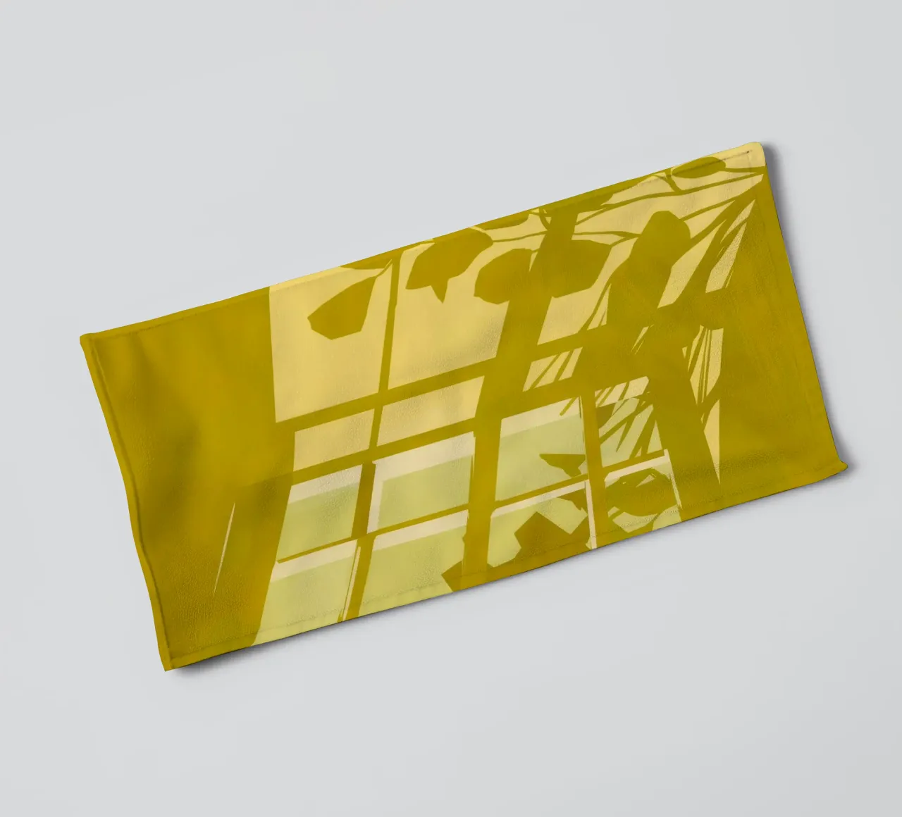 Window Shadowplay towel by Pan Denim