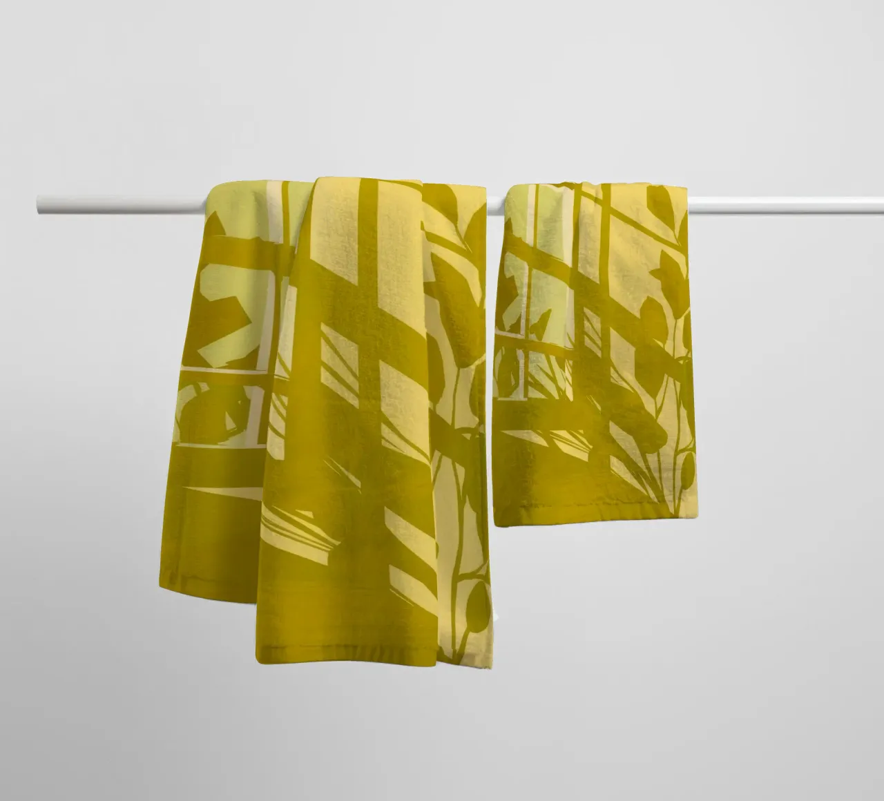 Window Shadowplay towel by Pan Denim