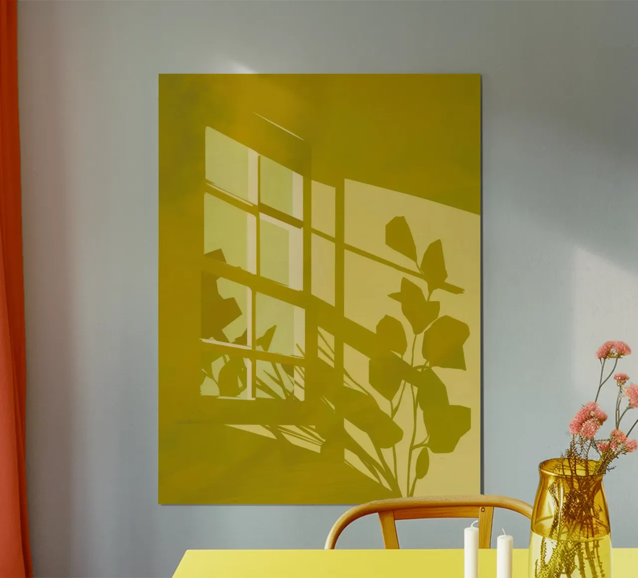 Window Shadowplay poster by Pan Denim