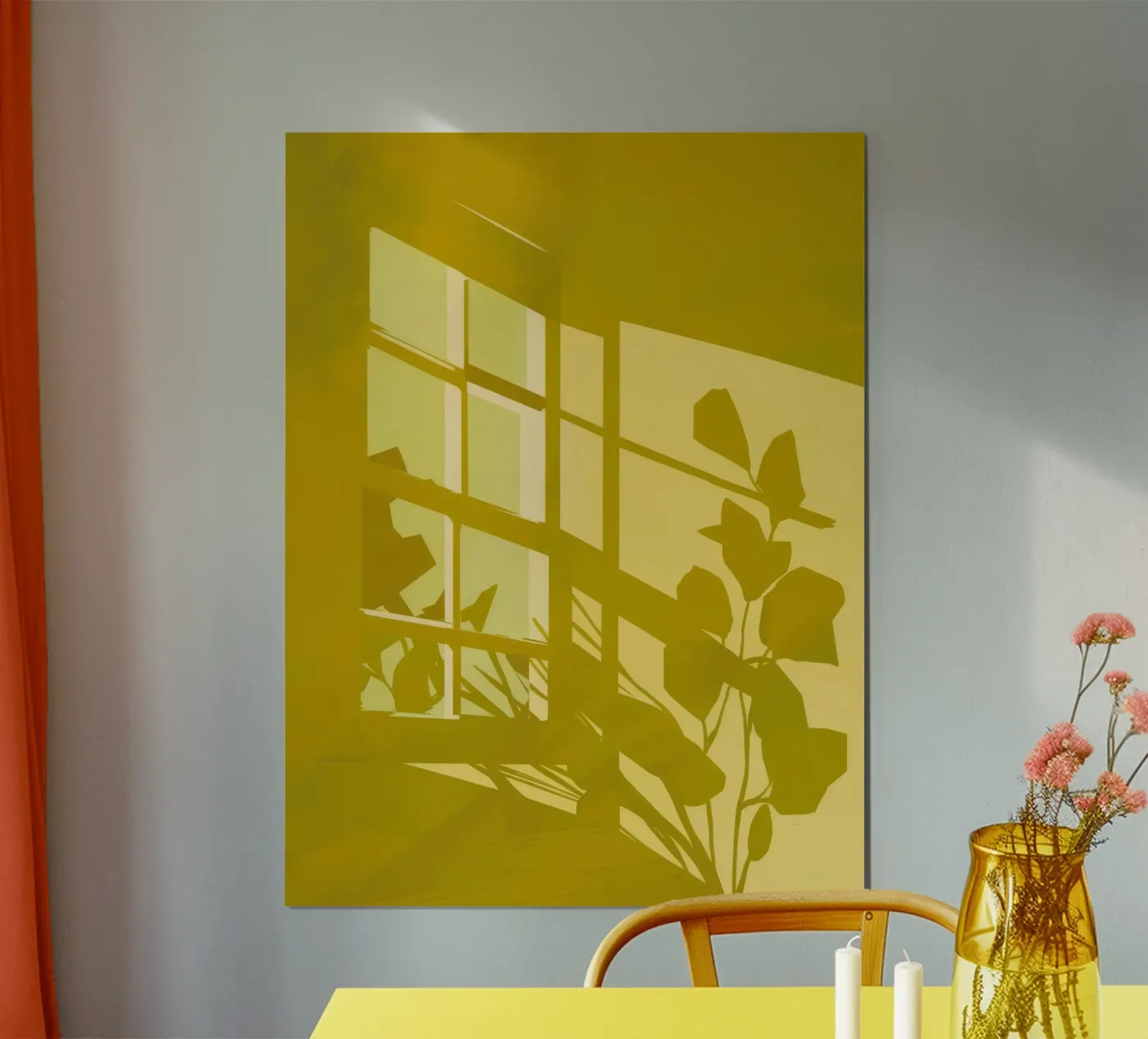 Window Shadowplay poster by Pan Denim