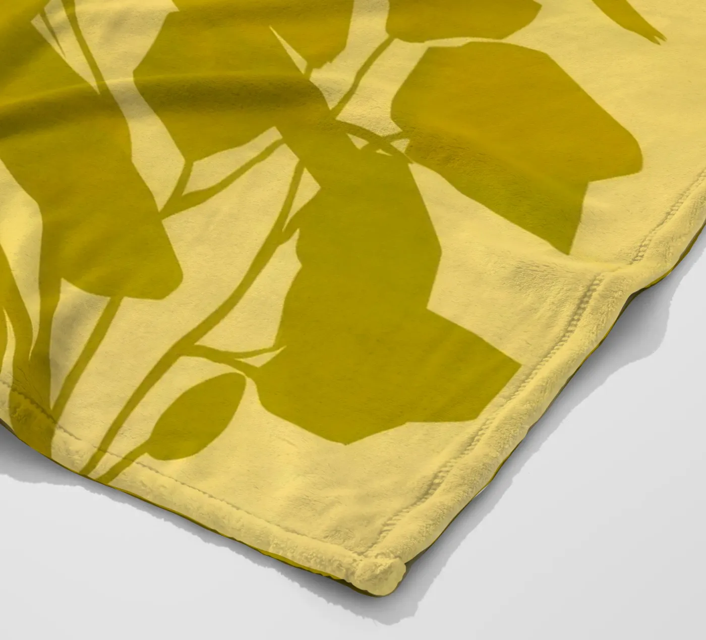 Venster Schaduwspel fleecedeken van Pan Denim