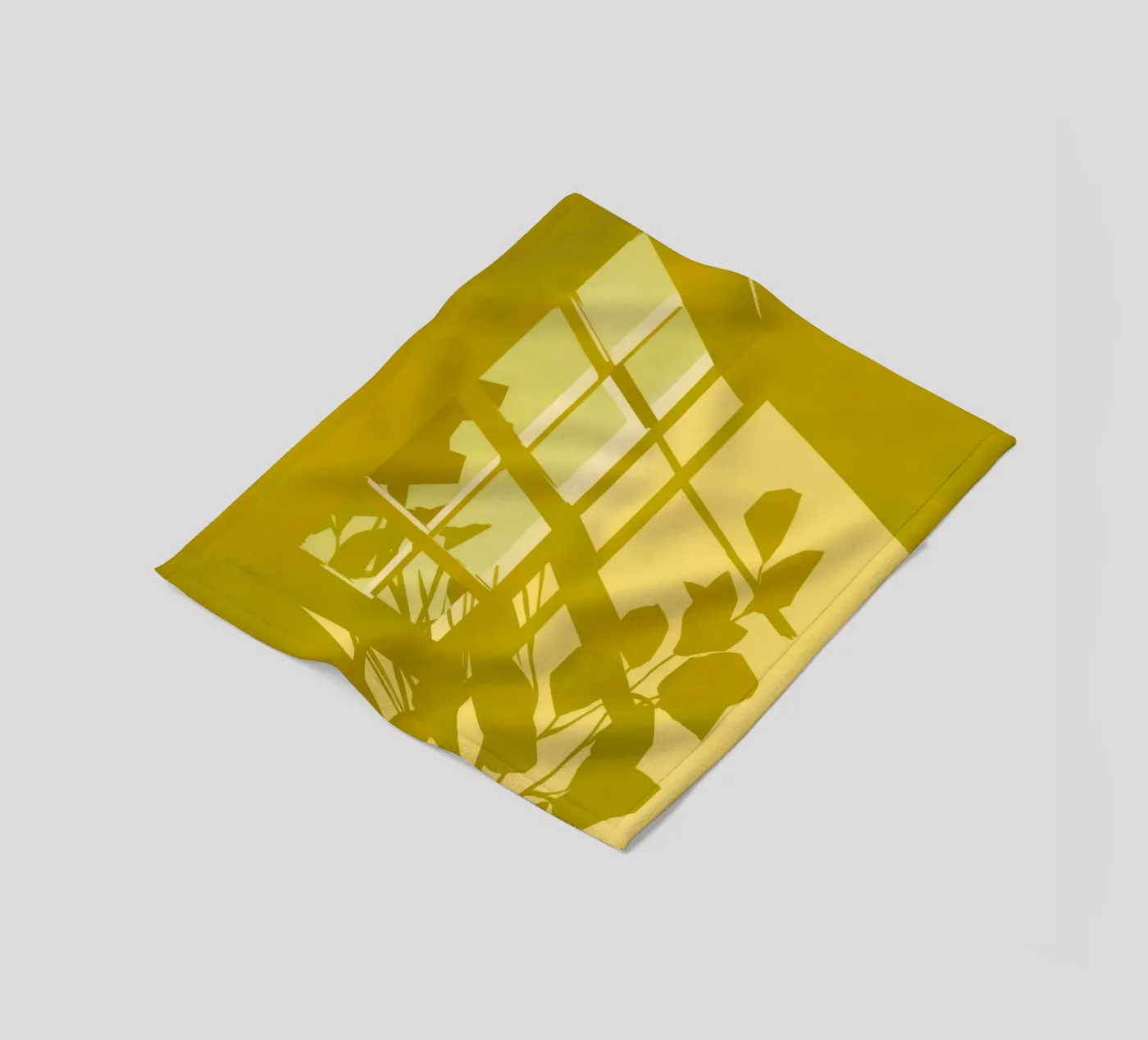 Venster Schaduwspel fleecedeken van Pan Denim