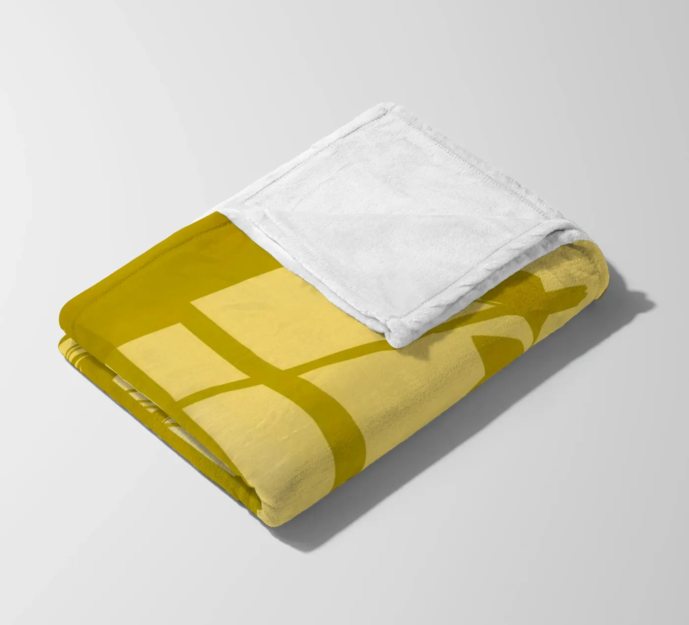 Venster Schaduwspel fleecedeken van Pan Denim