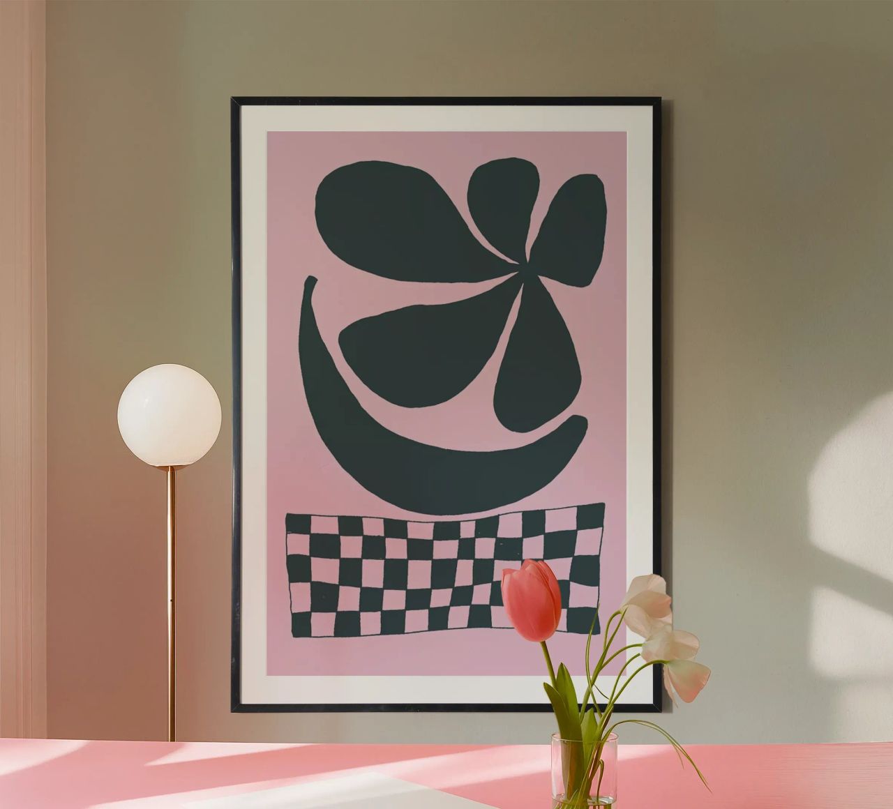 Banana Blossom Poster von Pure
