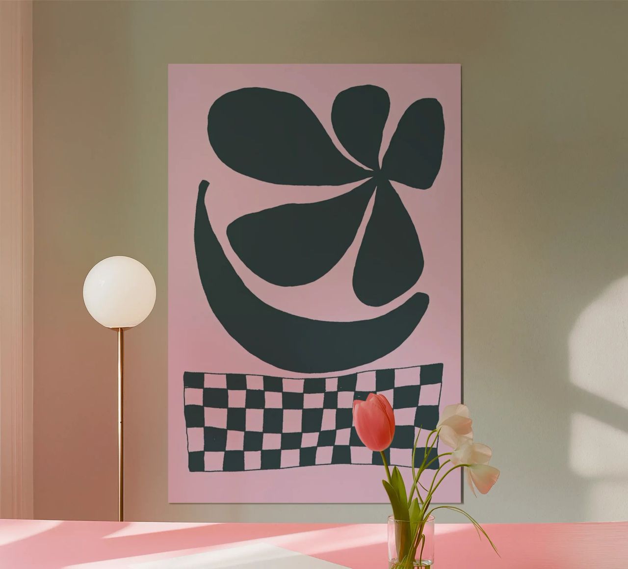 Banana Blossom Poster von Pure