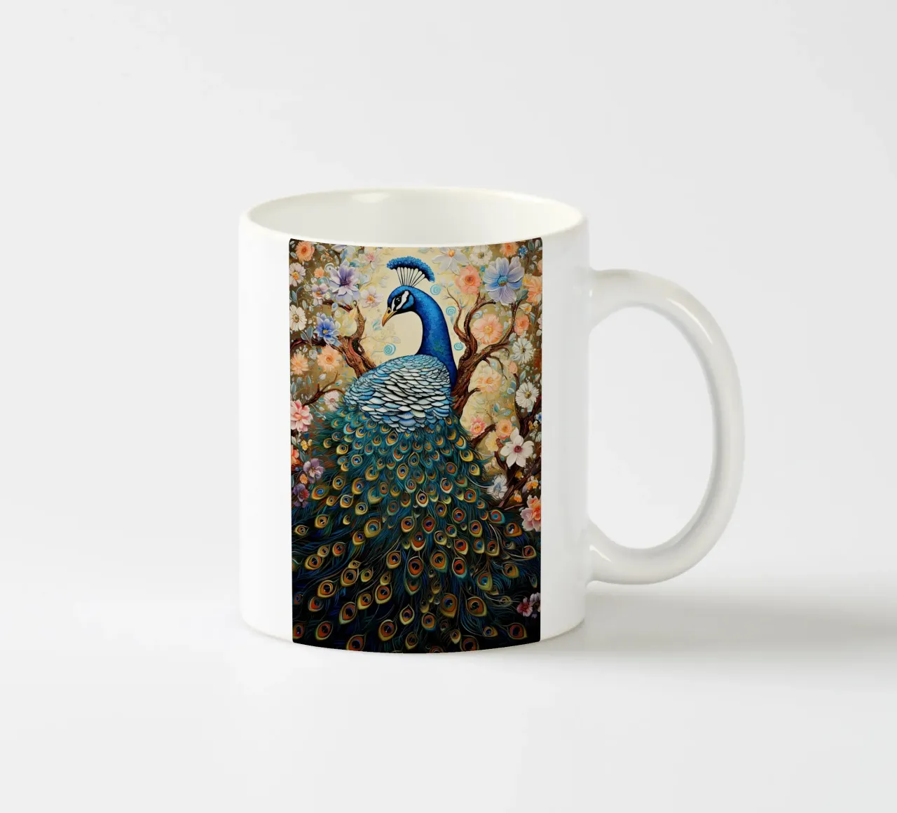 Pavone tazza in ceramica da Imagine