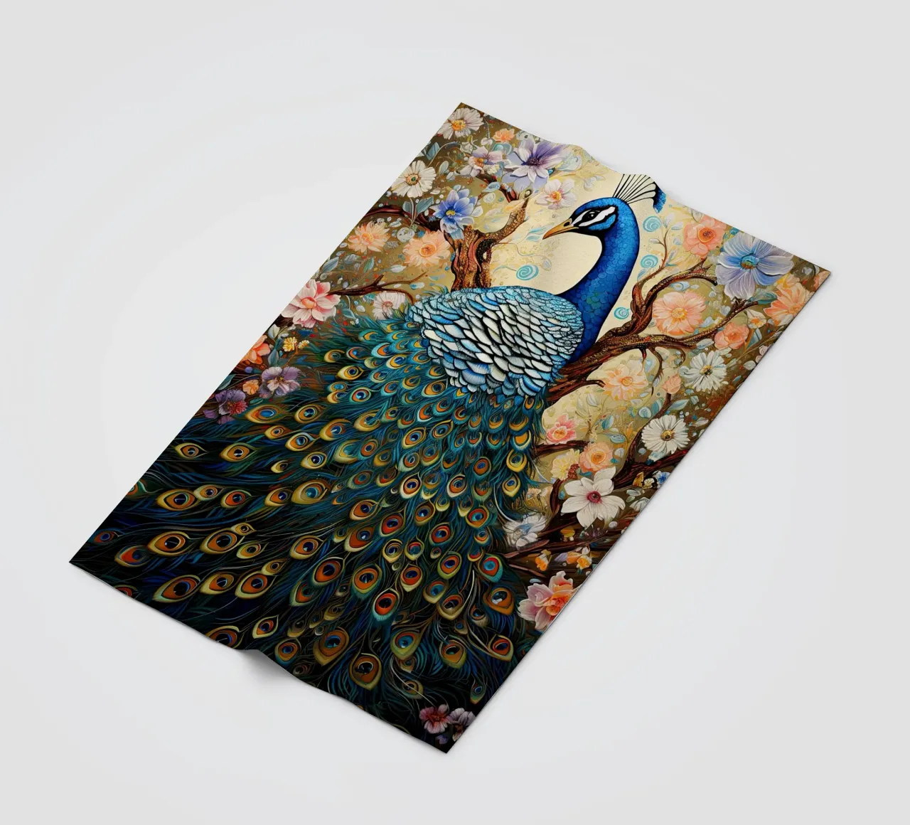 Pavone coperta in pile da Imagine