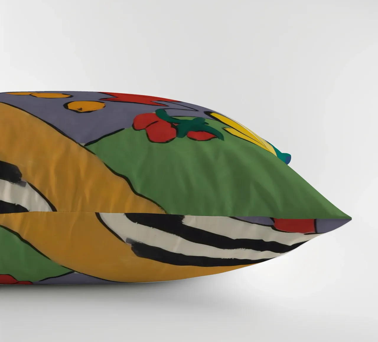 Lampada e vaso astratti cuscino da Tiga Bersama