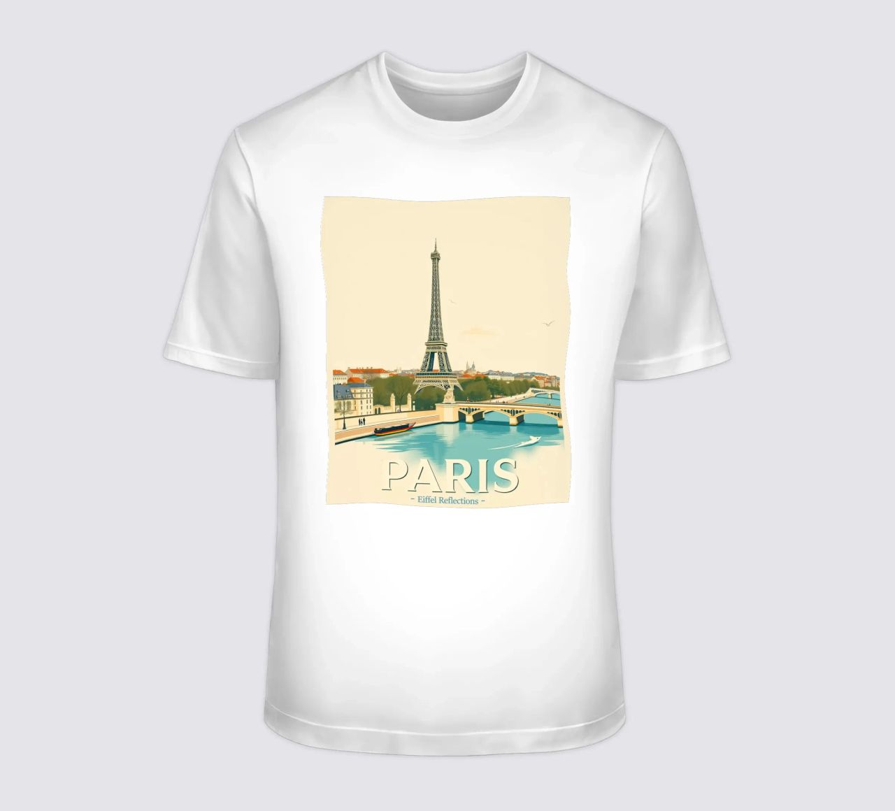 Parigi - Riflesso Eiffel t-shirt da HicksShop