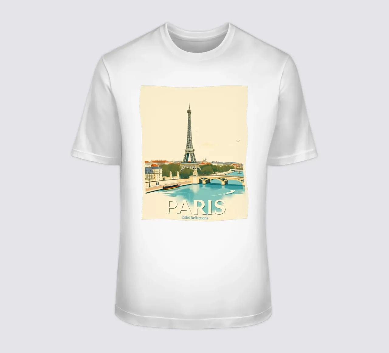 Parigi - Riflesso Eiffel t-shirt da HicksShop