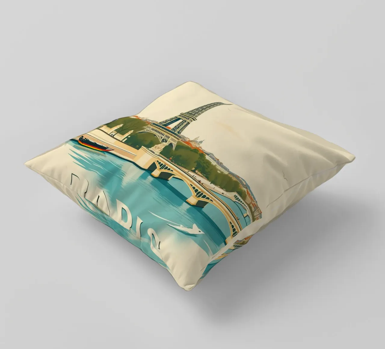 Parigi - Riflesso Eiffel cuscino da HicksShop