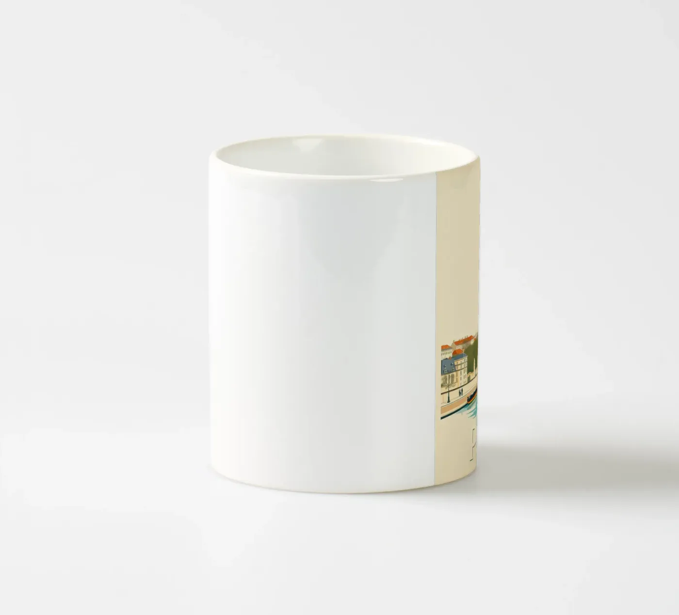 Paris - Reflet Eiffel mug en céramique de HicksShop