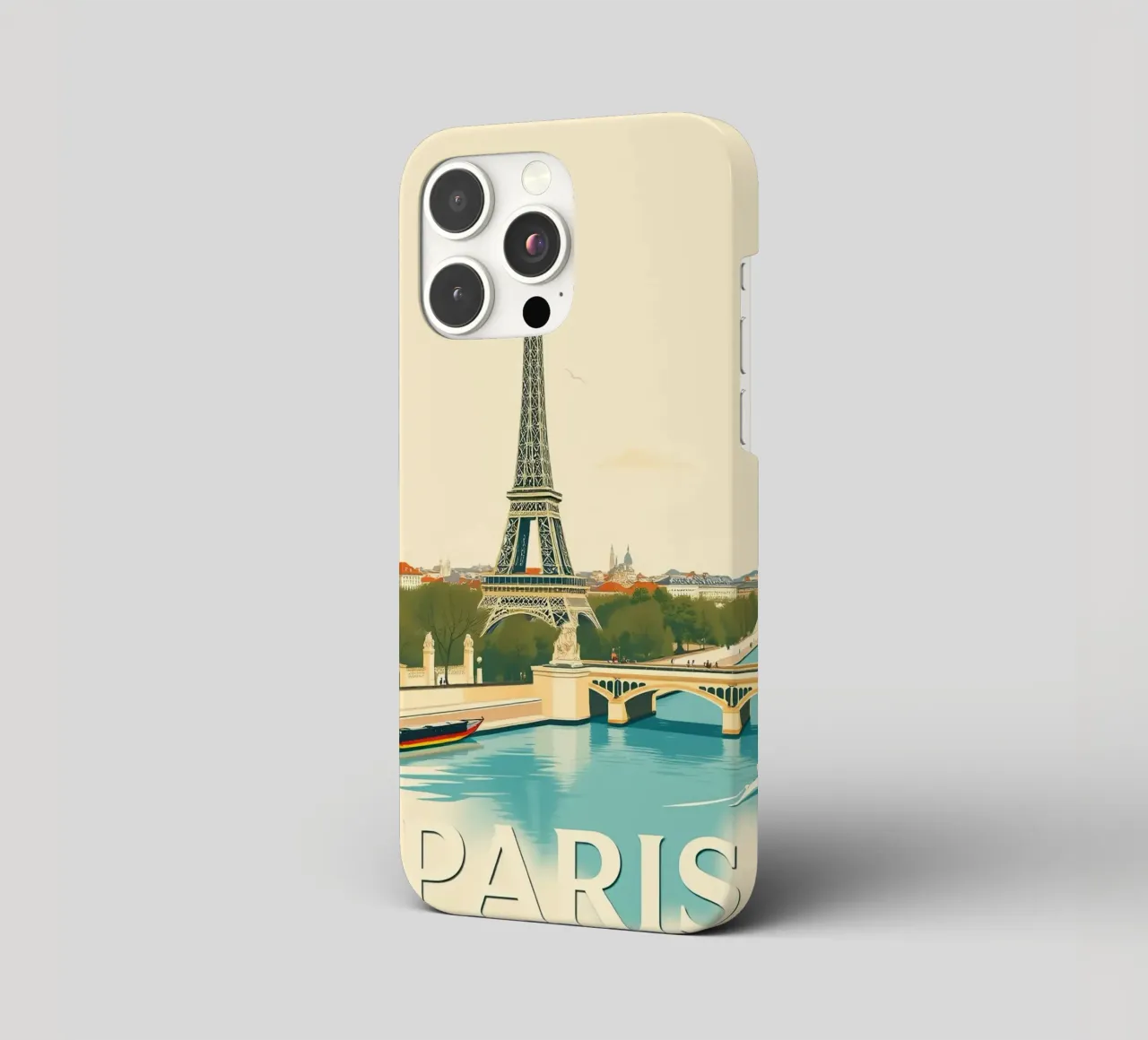 Parigi - Riflesso Eiffel cover iphone da HicksShop