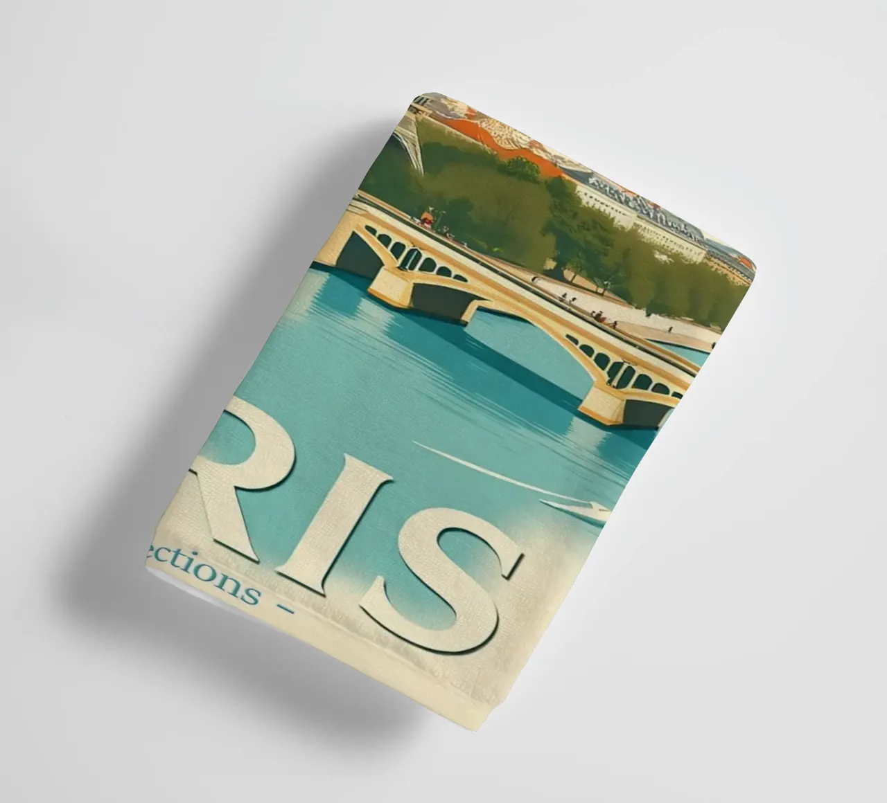 Paris - Eiffel Reflection towel by HicksShop