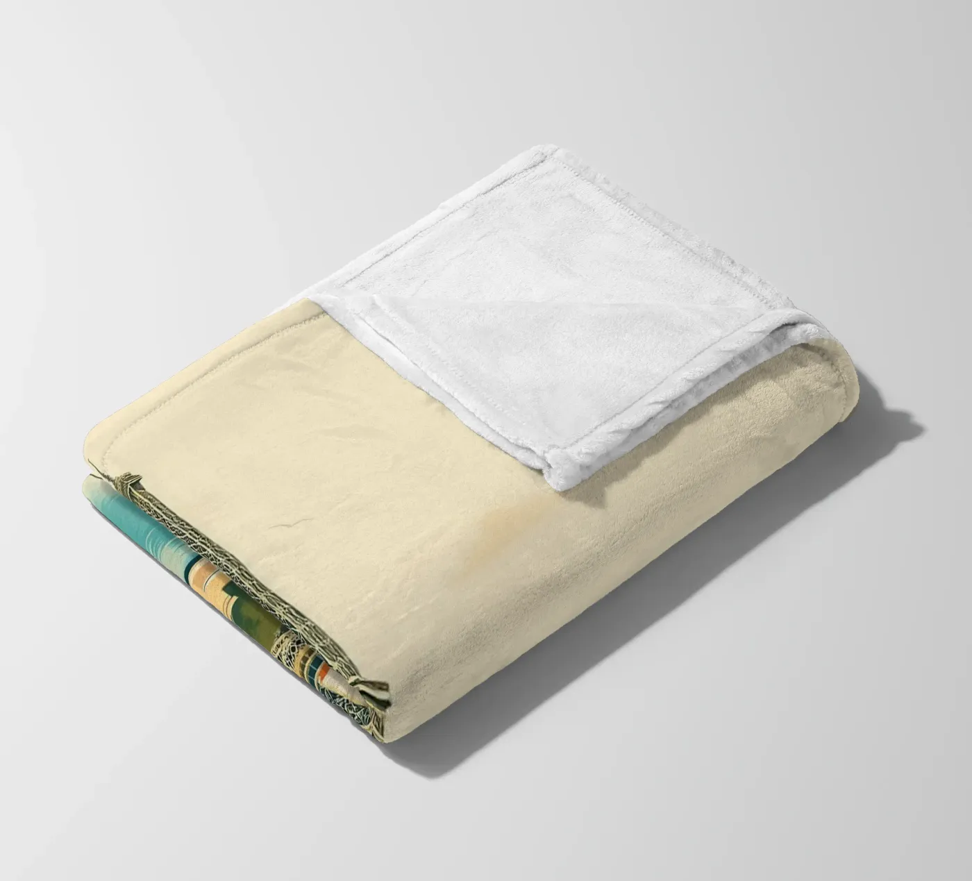 Paris - Eiffel Reflection fleece blanket by HicksShop