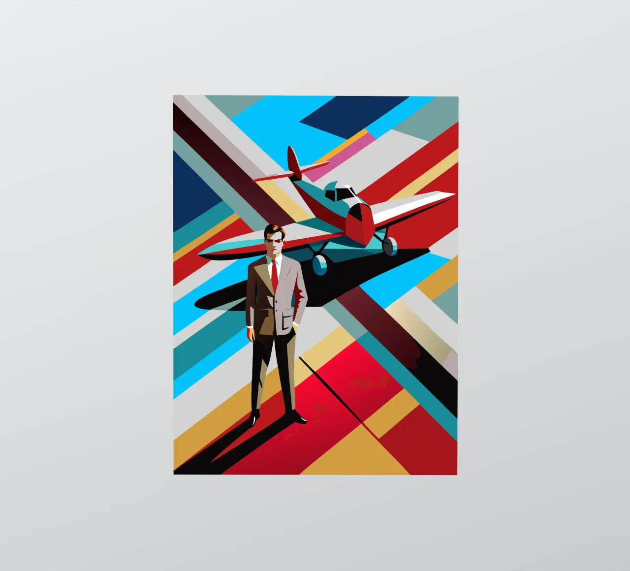busines man vector sticker by zaidza