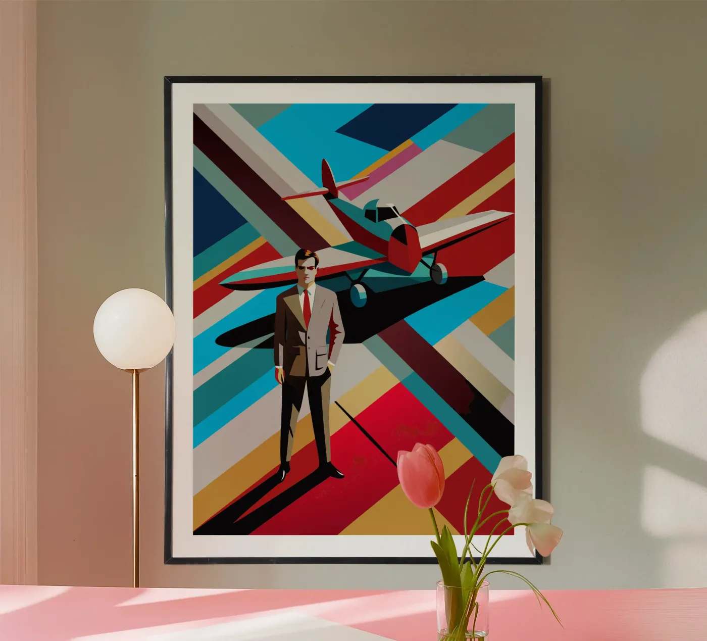 busines man vector poster van zaidza