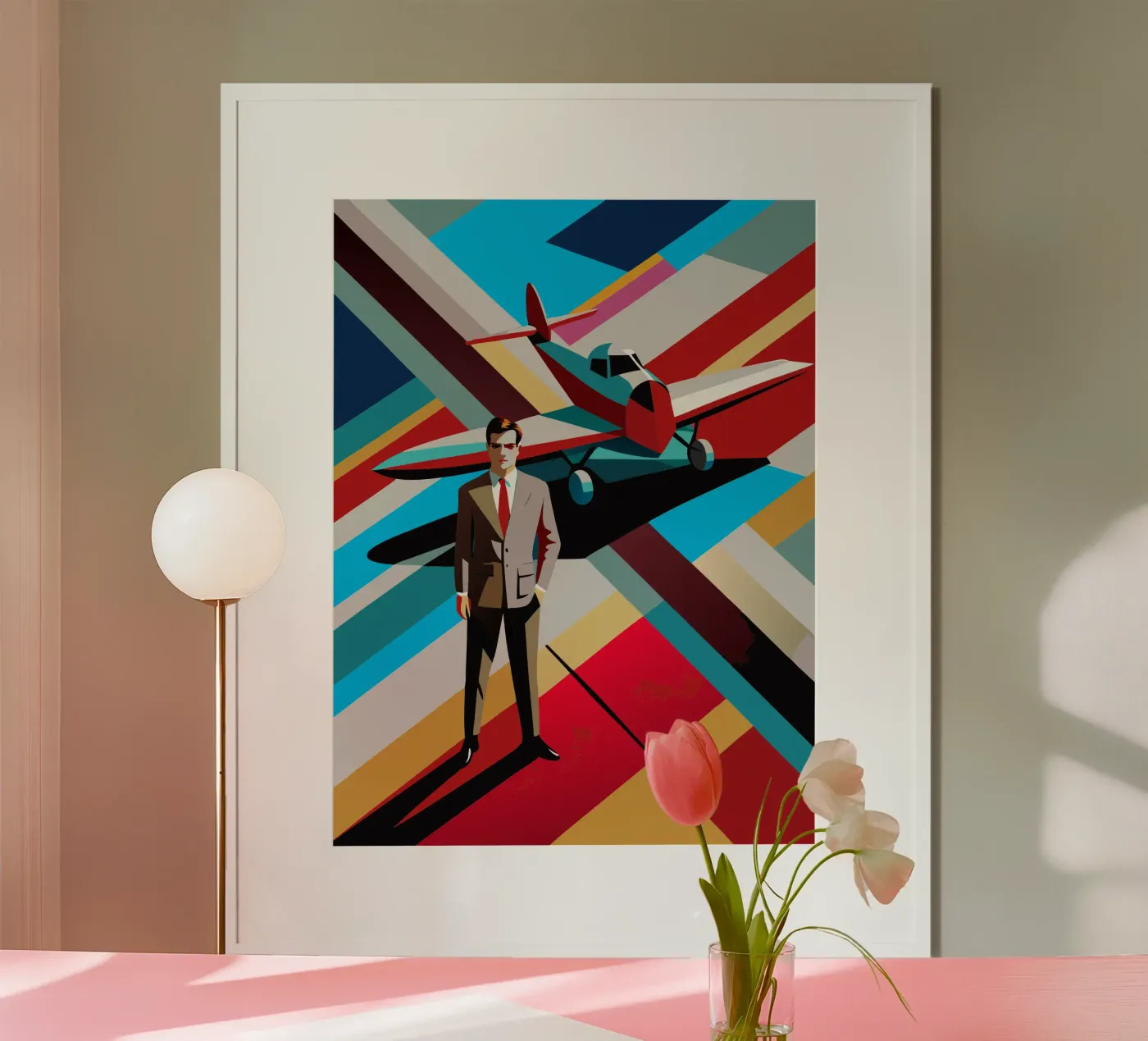 busines man vector poster van zaidza