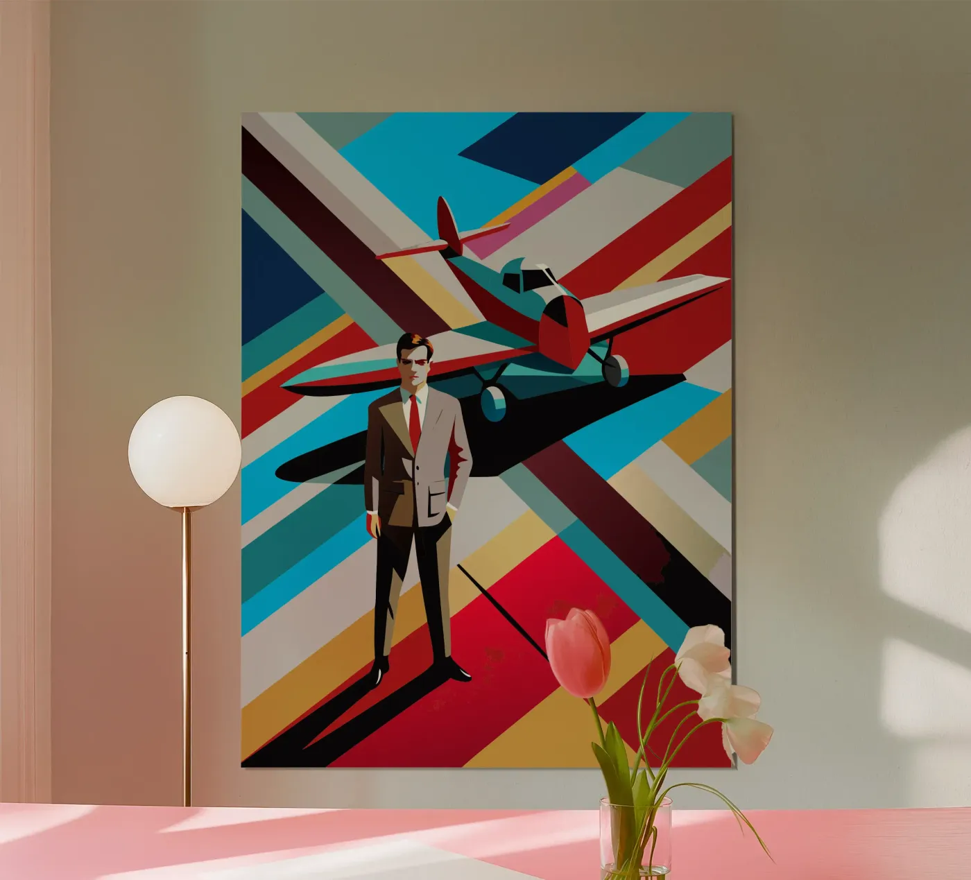 busines man vector poster van zaidza