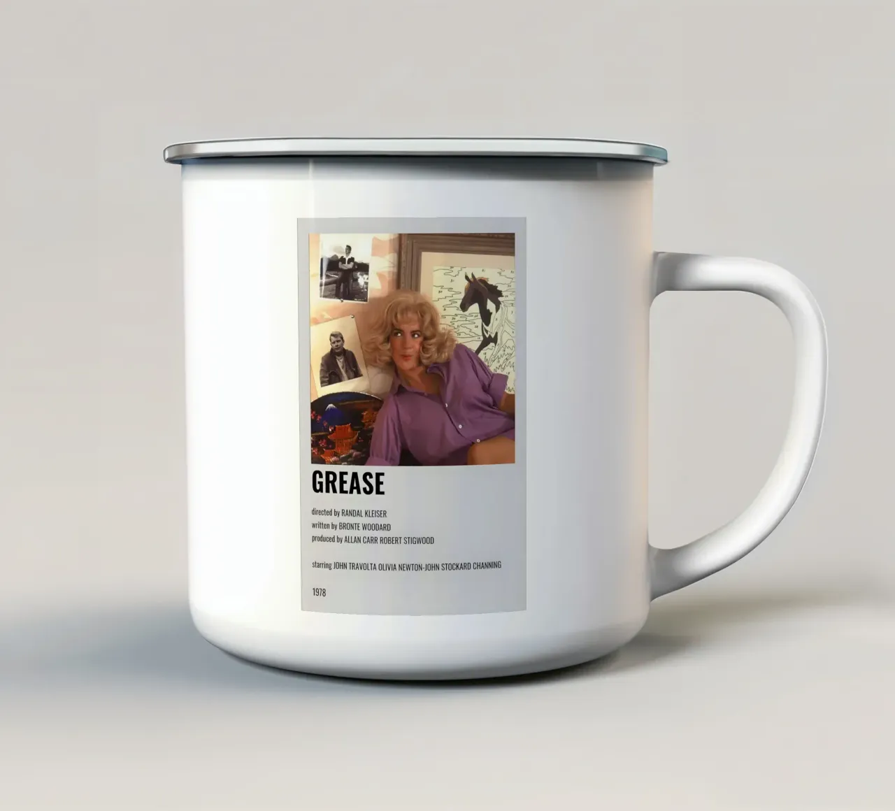 GREASE tazza in smalto da MVFminimalist