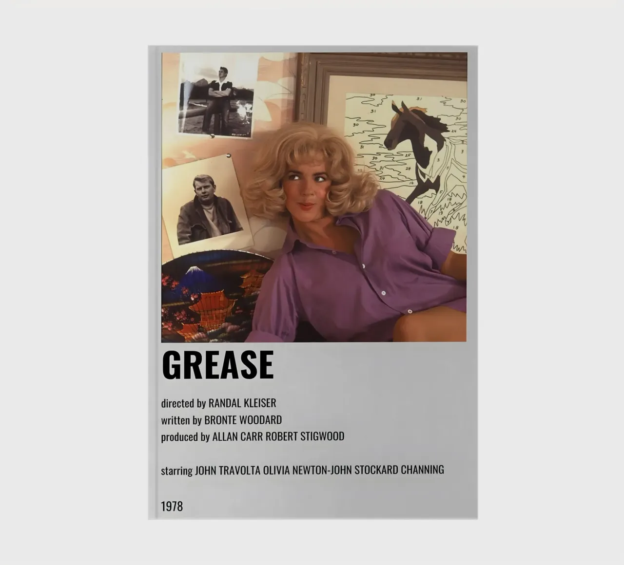 GREASE notebook by MVFminimalist