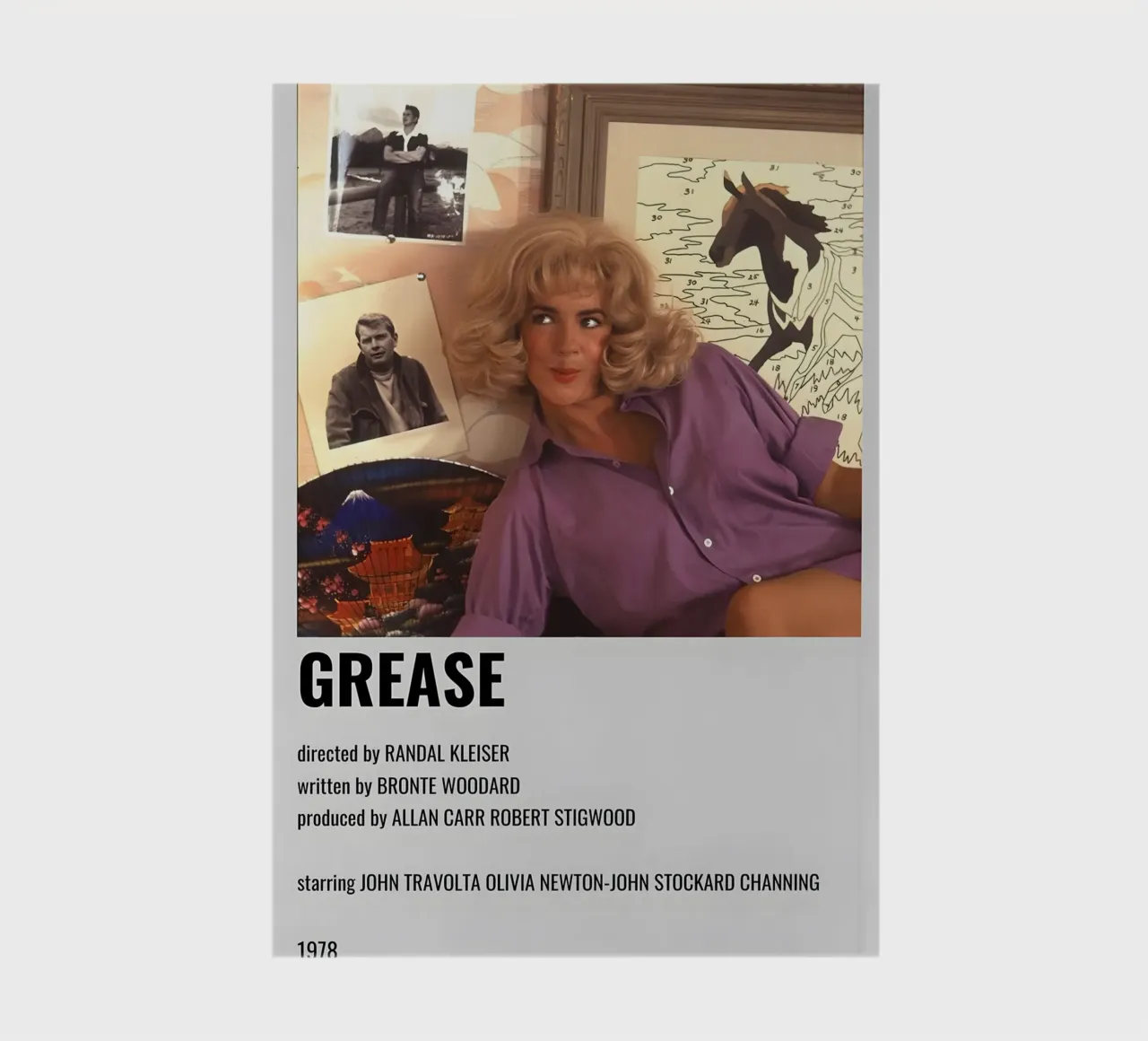 GREASE notebook by MVFminimalist
