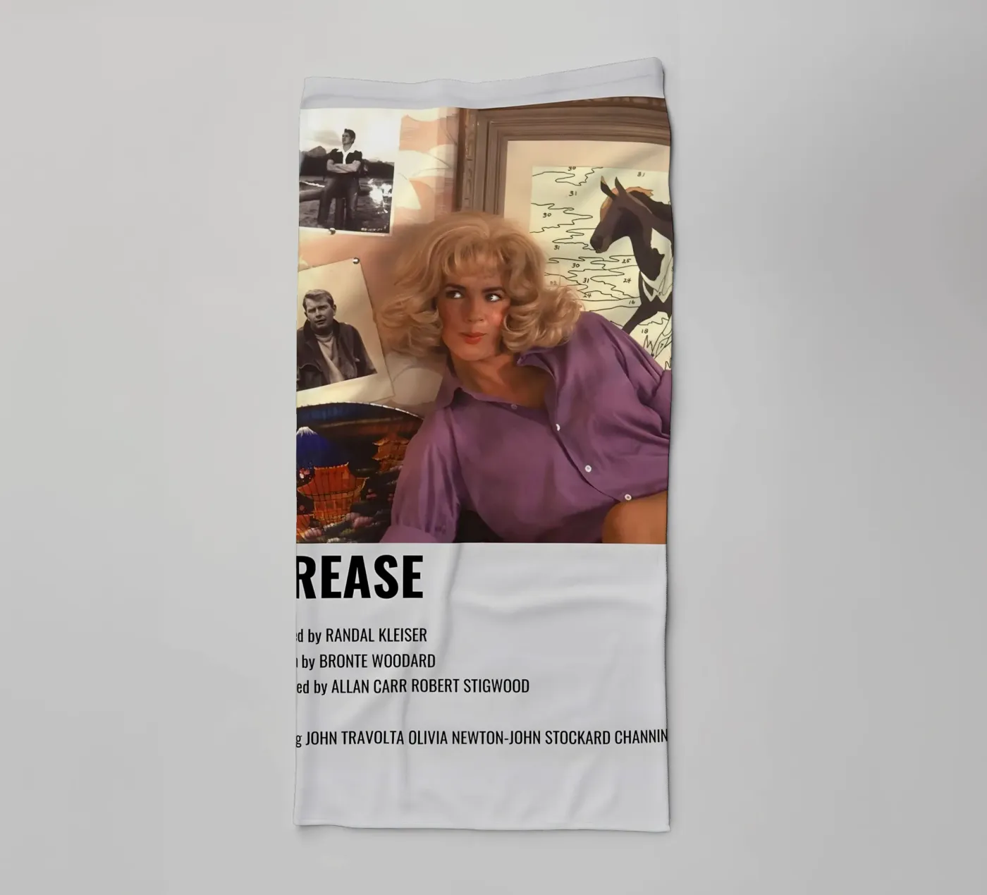 GREASE towel by MVFminimalist