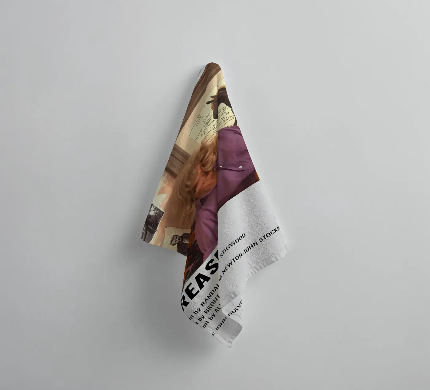 GREASE towel by MVFminimalist