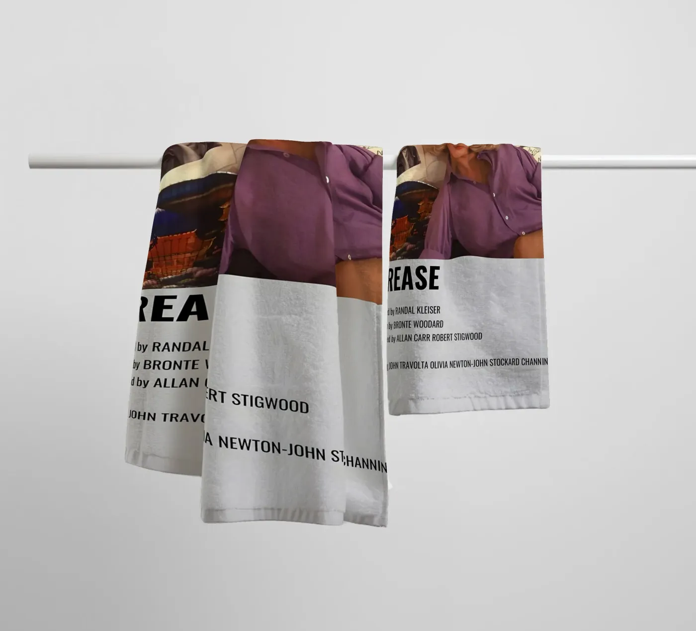 GREASE towel by MVFminimalist