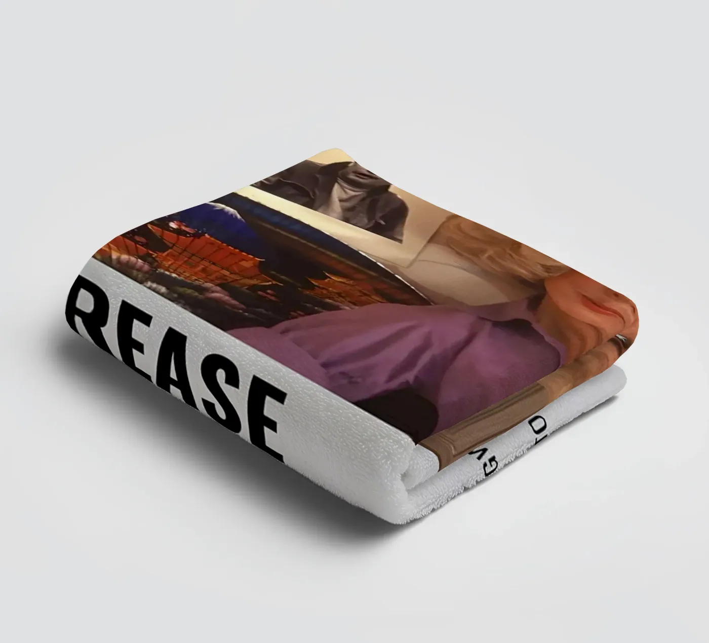GREASE towel by MVFminimalist