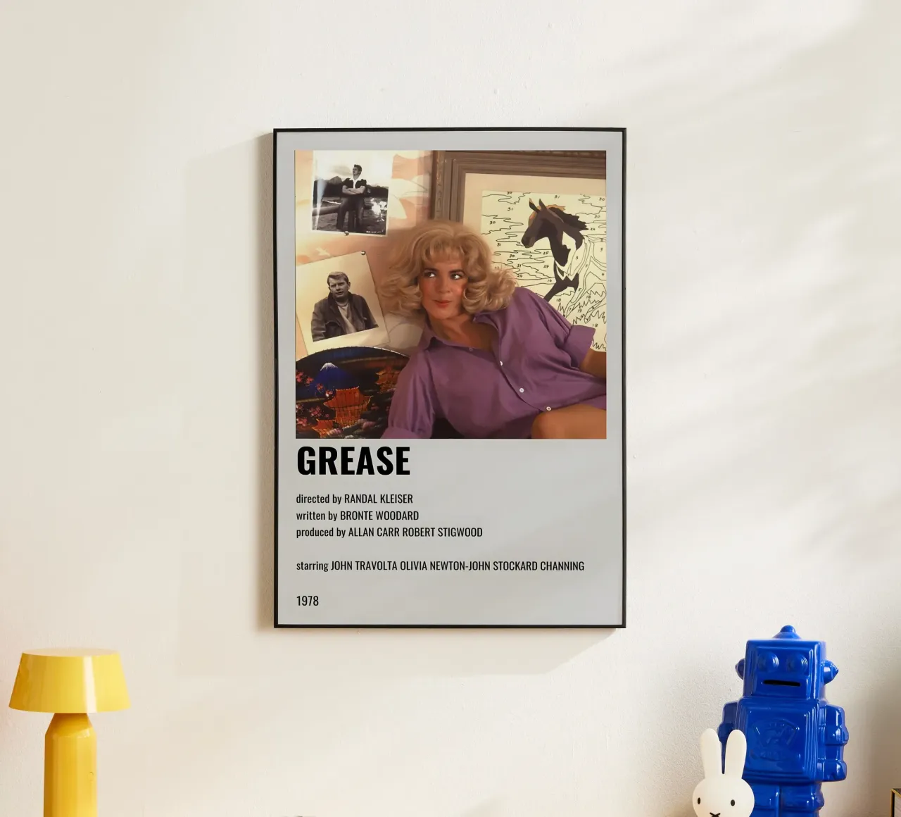 GREASE alluminio dibond da MVFminimalist