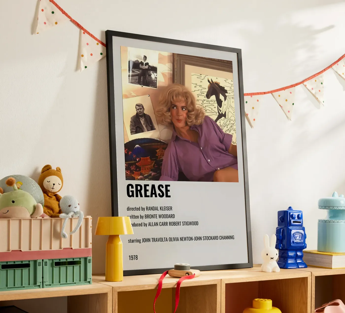 GREASE poster by MVFminimalist