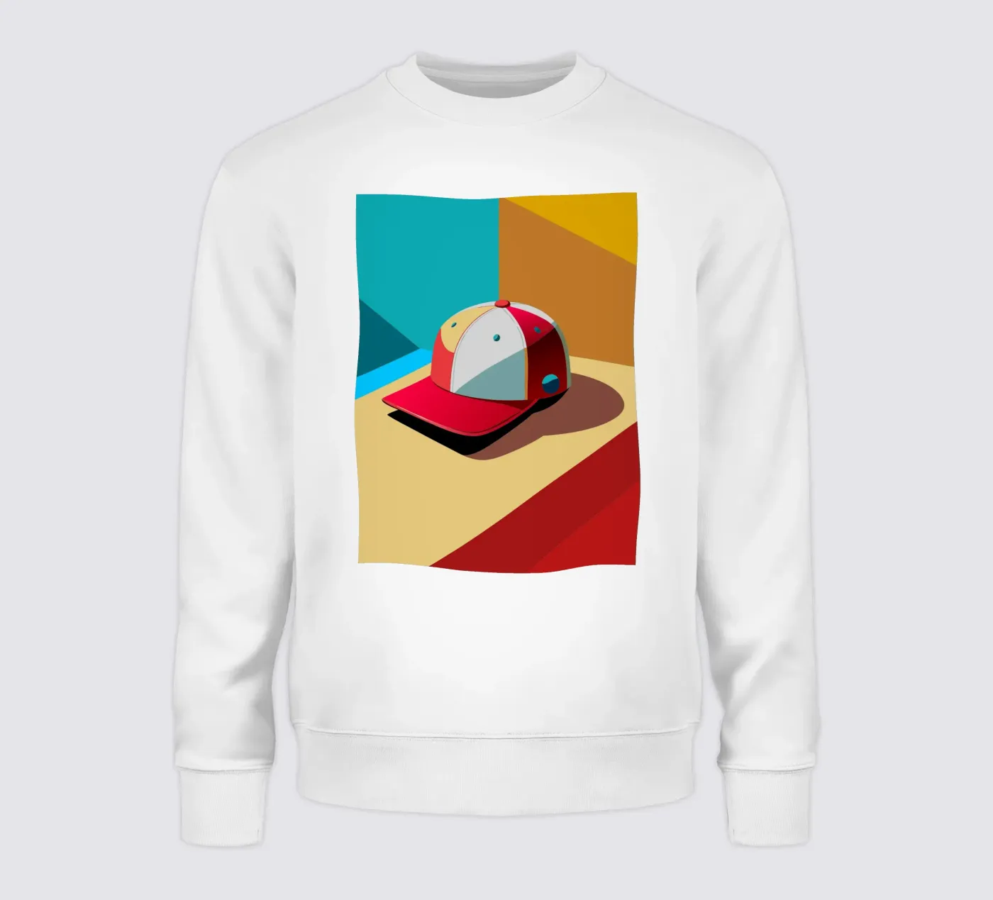 cap vector sweatshirt by zaidza