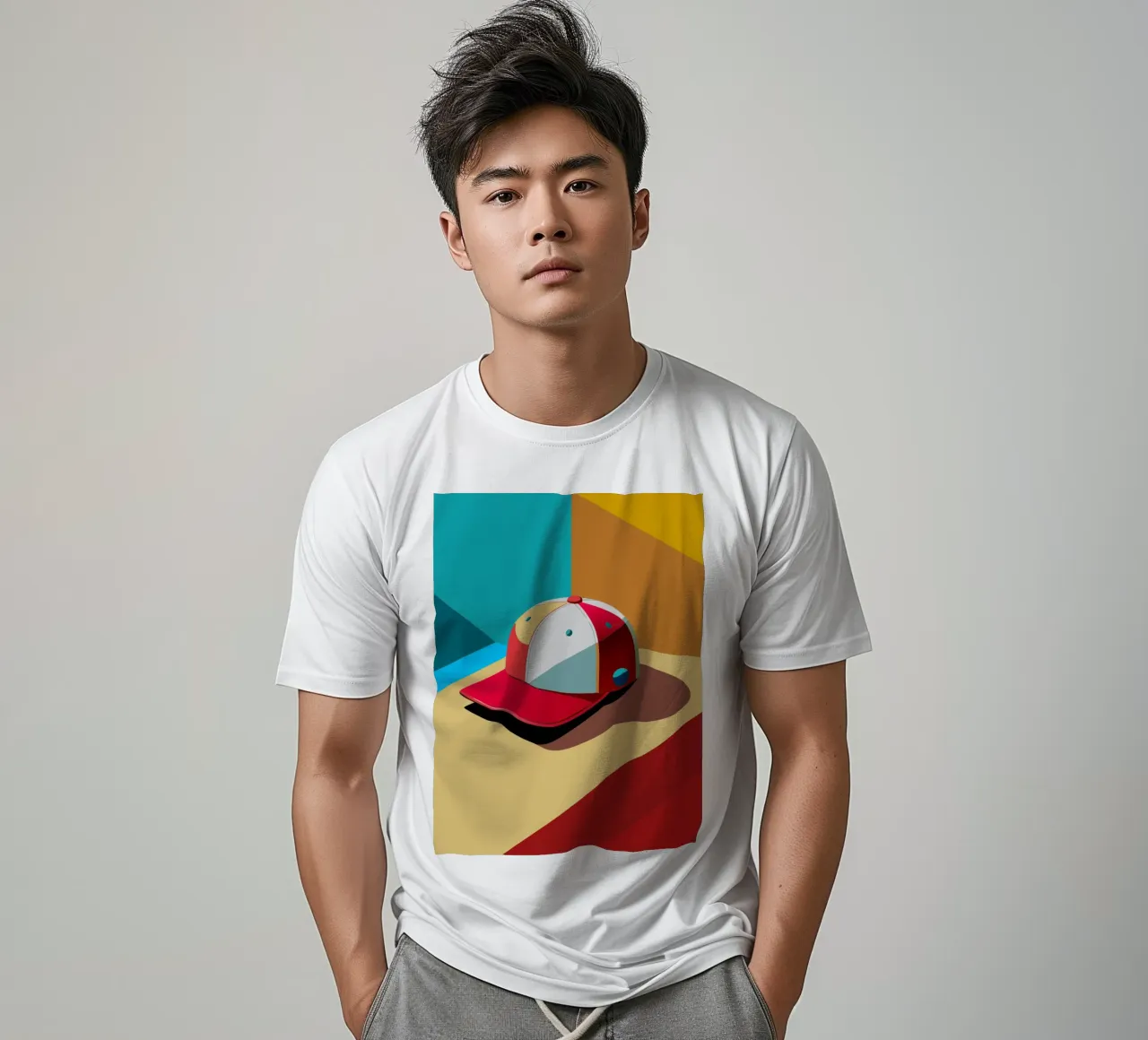 cap vector t-shirt by zaidza