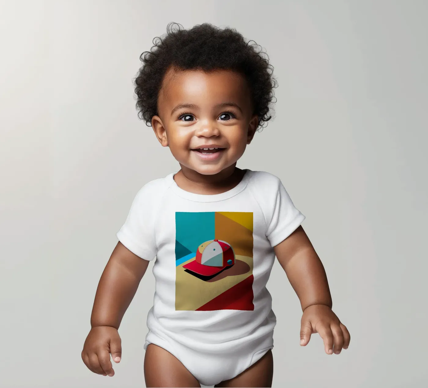 vettore cap body neonato maniche corte da zaidza