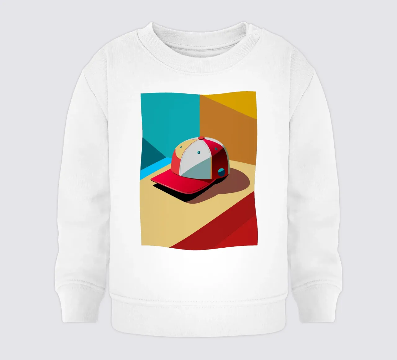 vector cap sudadera de bebé de zaidza