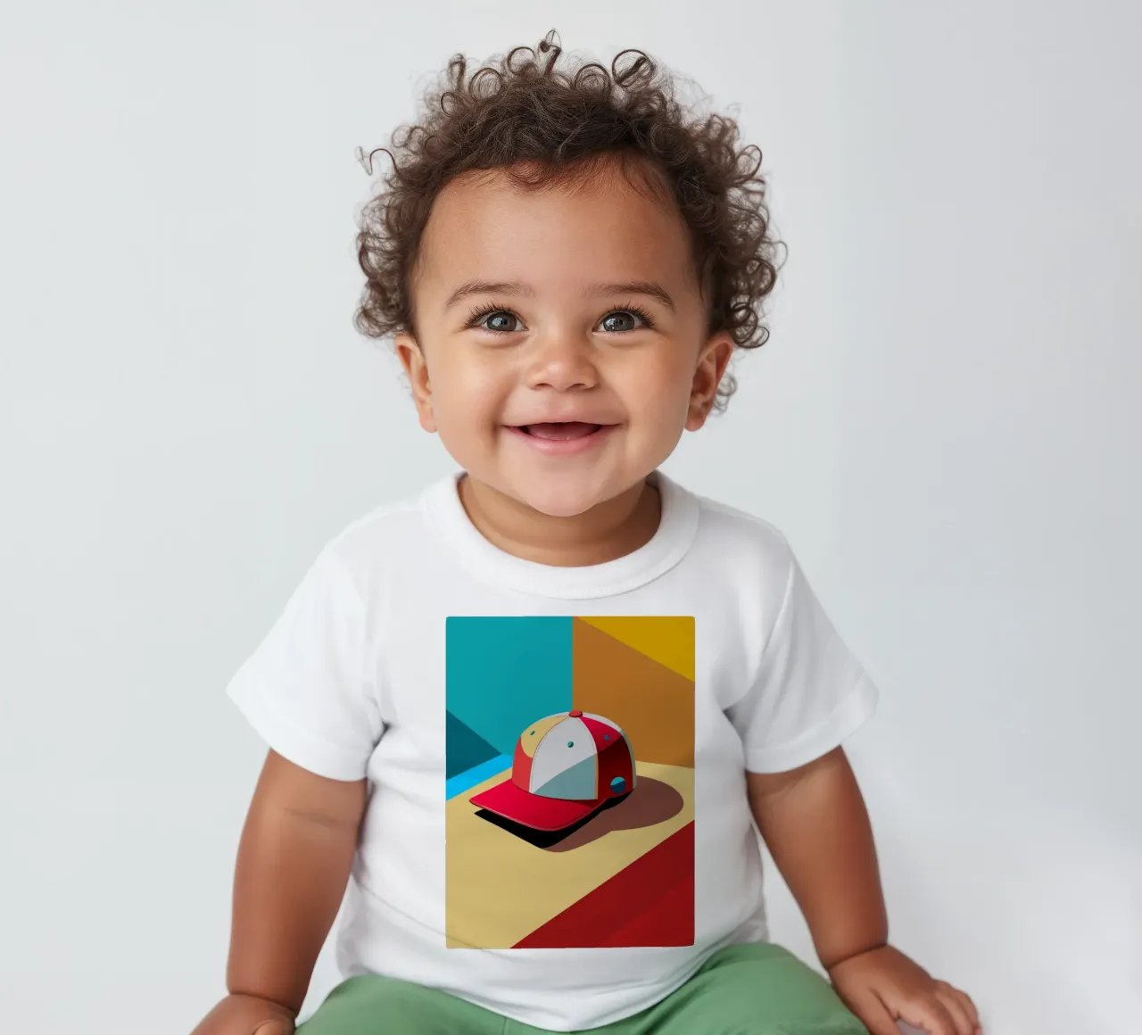 cap vector baby t-shirt by zaidza