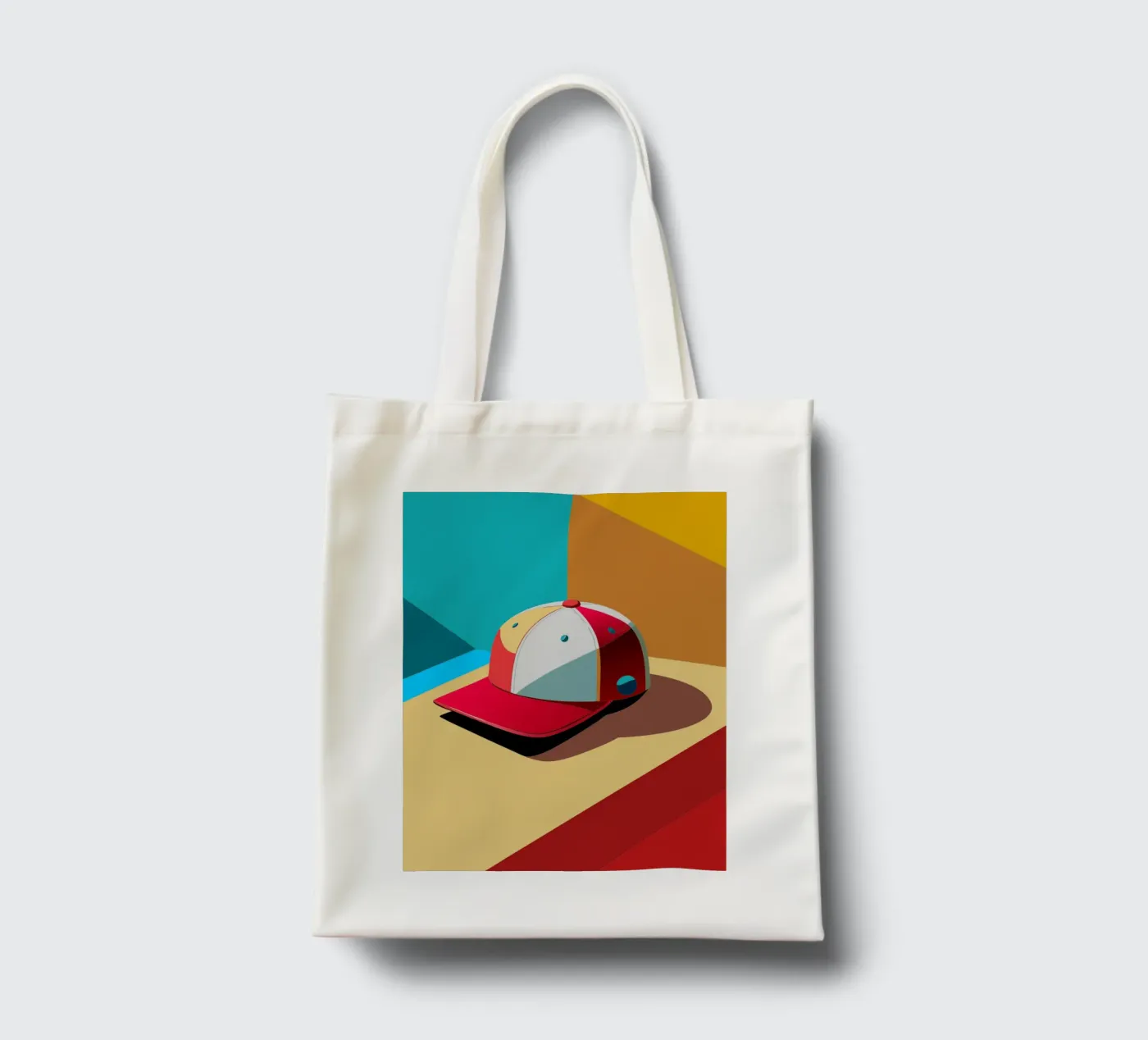 cap vector tote bag by zaidza