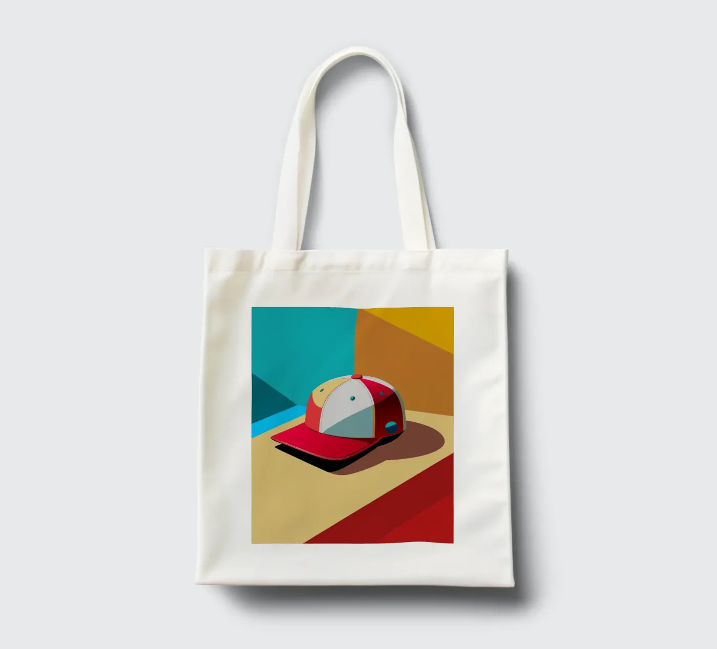 cap vector tote bag by zaidza