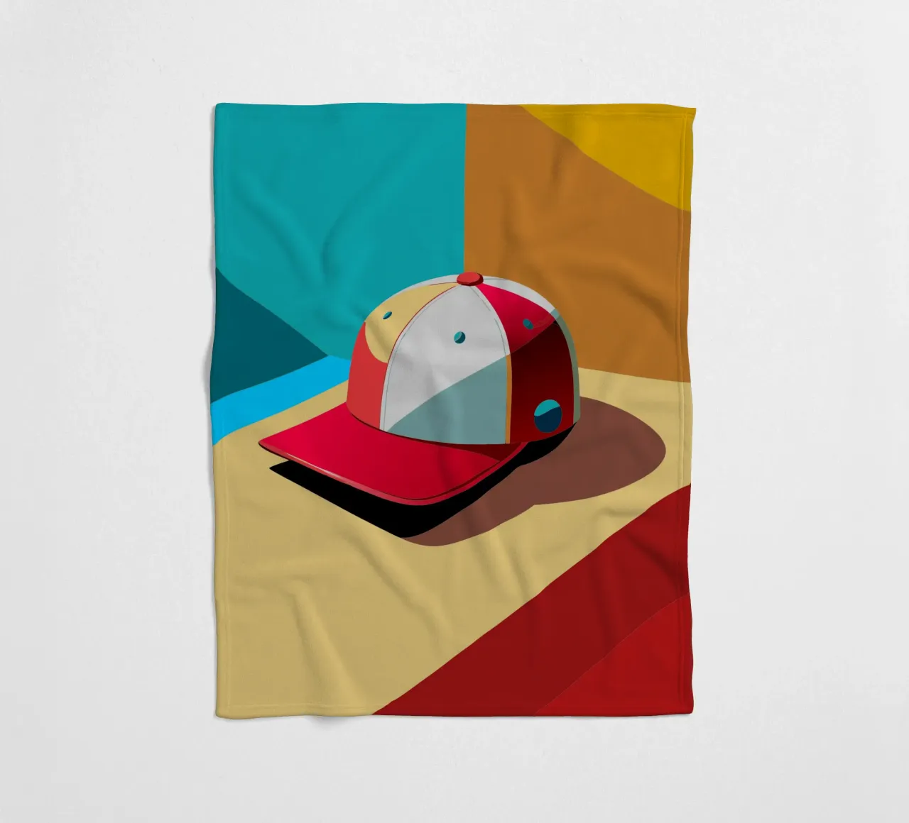 cap vector fleecedeken van zaidza