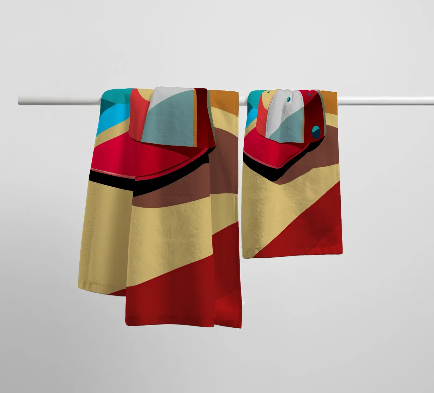 cap vector badhanddoek van zaidza