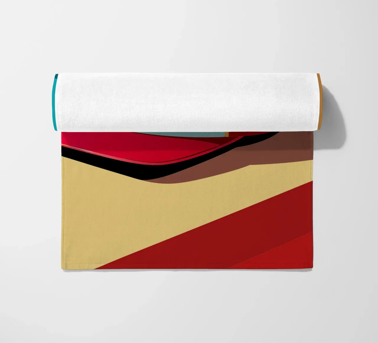 cap vector beach towel by zaidza