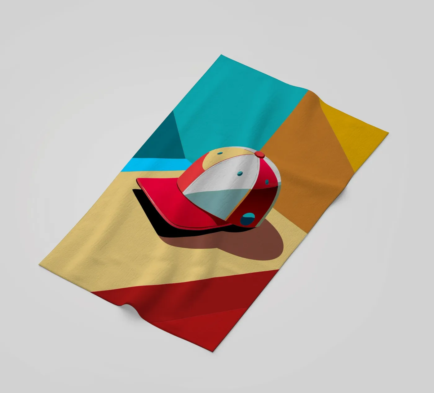 cap vector strandhanddoek van zaidza