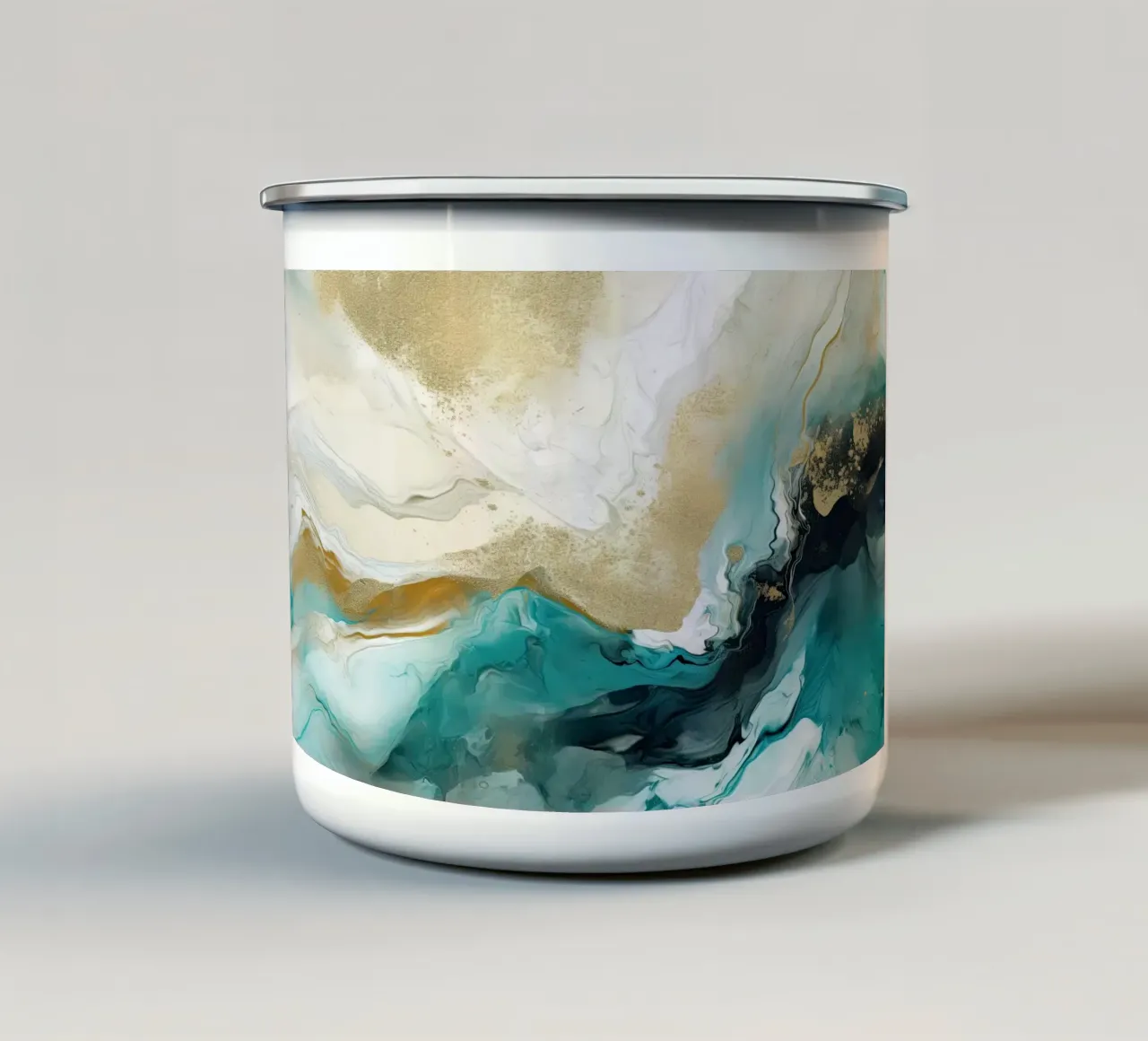 Arte da parete di Imagine tazza in smalto da Imagine